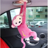 Funny Hanging Monkey Tissue Holder