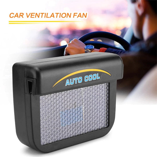 Solar Powered Car Ventilation Window Fan